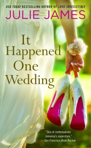 IT HAPPENED ONE WEDDING cover & blurb (plus a giveaway!) - Julie James